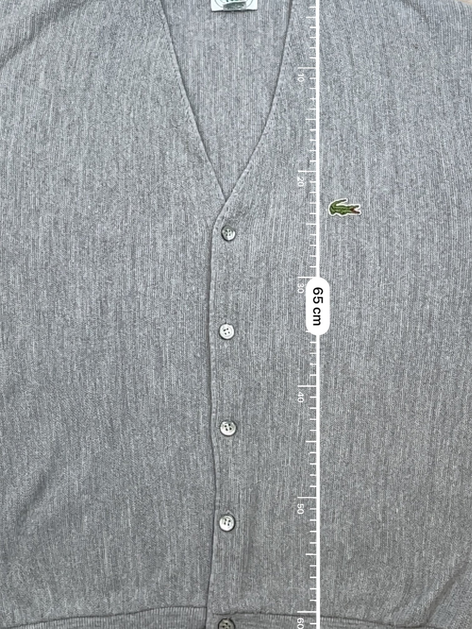 Cardigan Homme Lacoste Gris M Ref:3377 - Gris - M - amifrip
