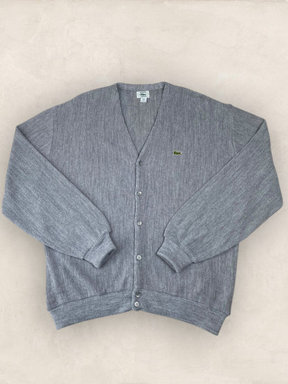 Cardigan Homme Lacoste GRIS XL Ref:2844 - GRIS - XL - amifrip - Friperie en ligne et vêtements vintage