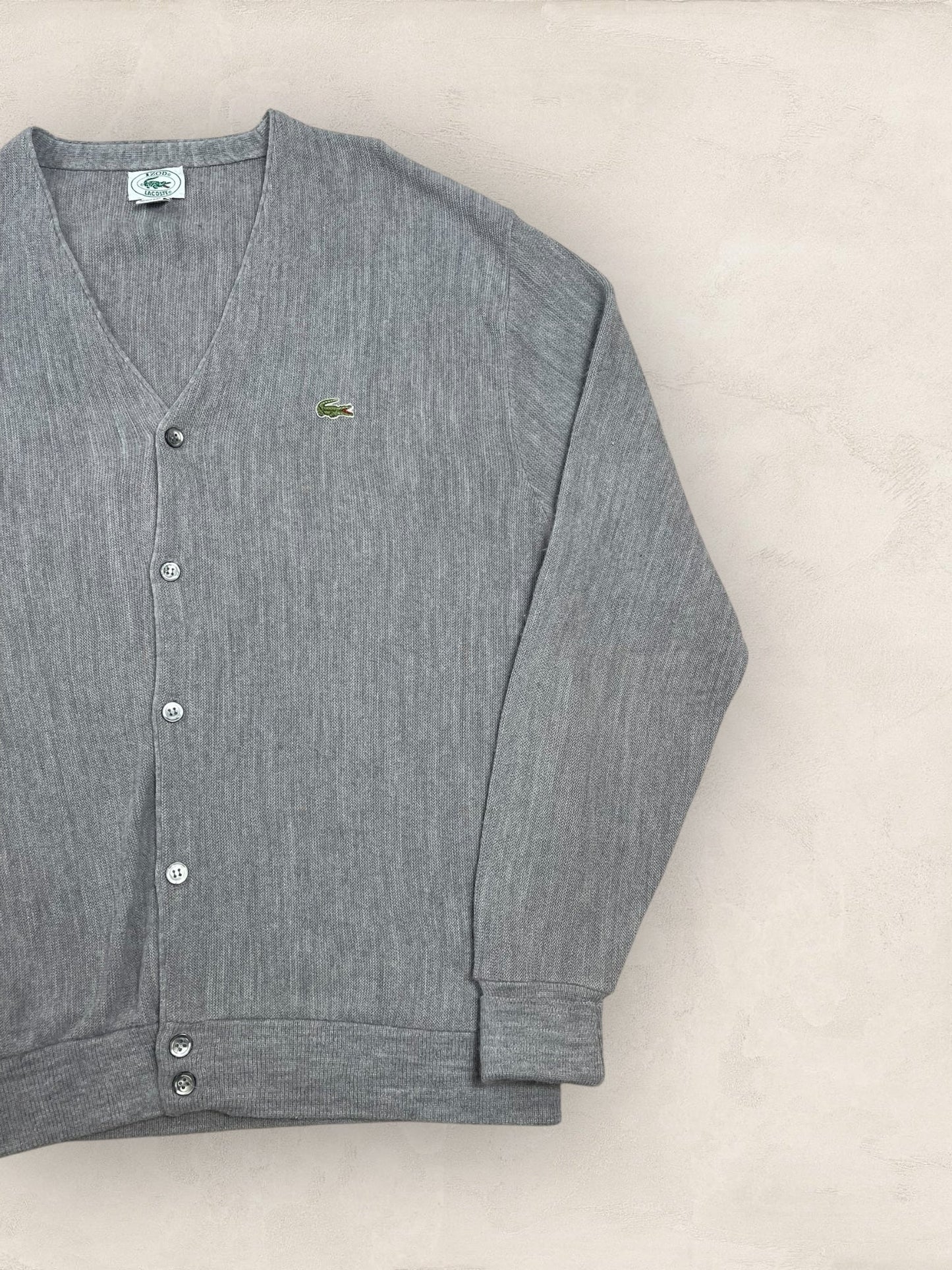 Cardigan Homme Lacoste Gris XL Ref:3080 - Gris - XL - amifrip