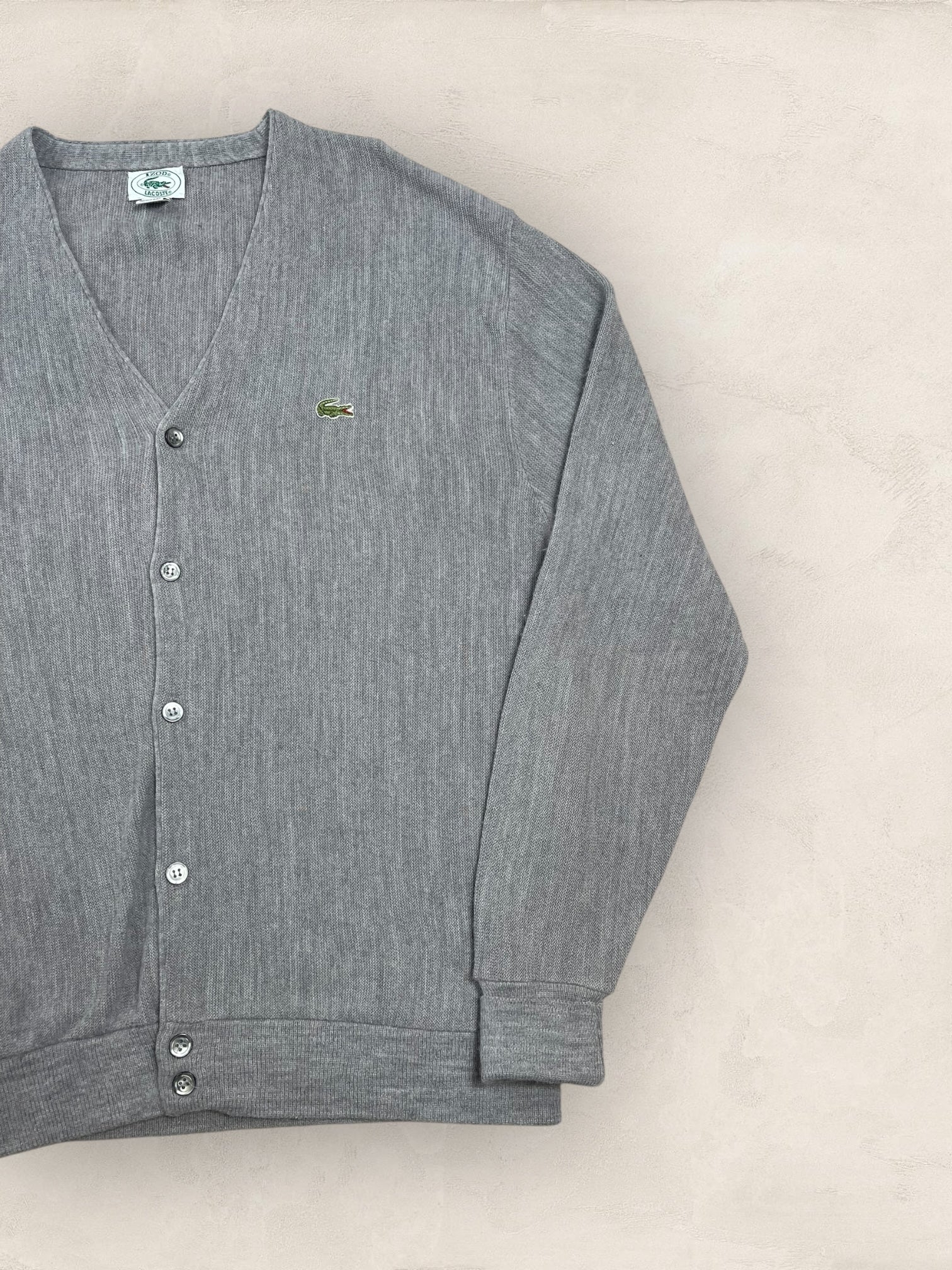 Cardigan Homme Lacoste Gris XL Ref:3080 - Gris - XL - amifrip