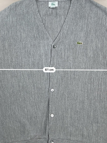Cardigan Homme Lacoste Gris XL Ref:3080 - Gris - XL - amifrip