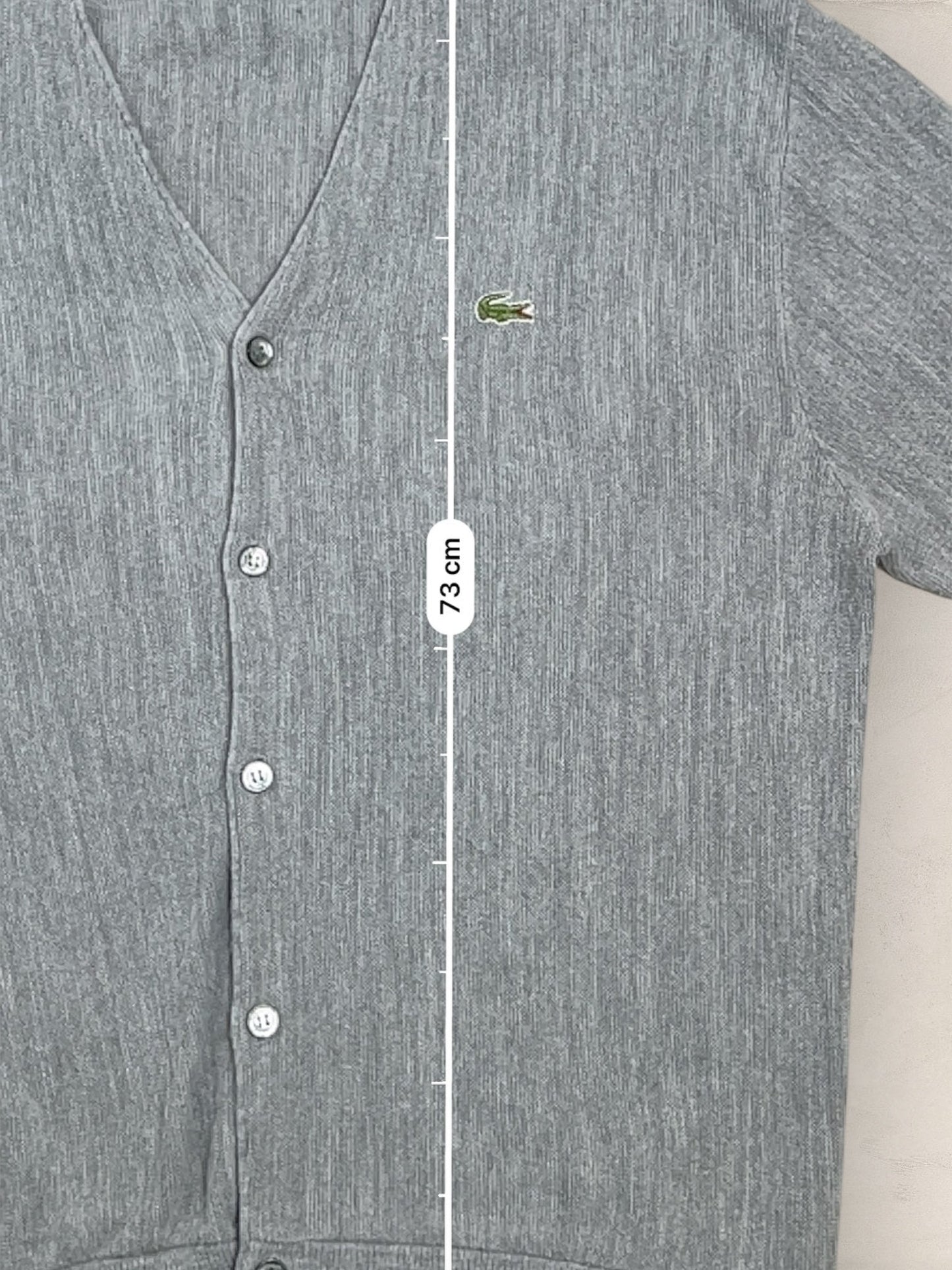 Cardigan Homme Lacoste Gris XL Ref:3080 - Gris - XL - amifrip