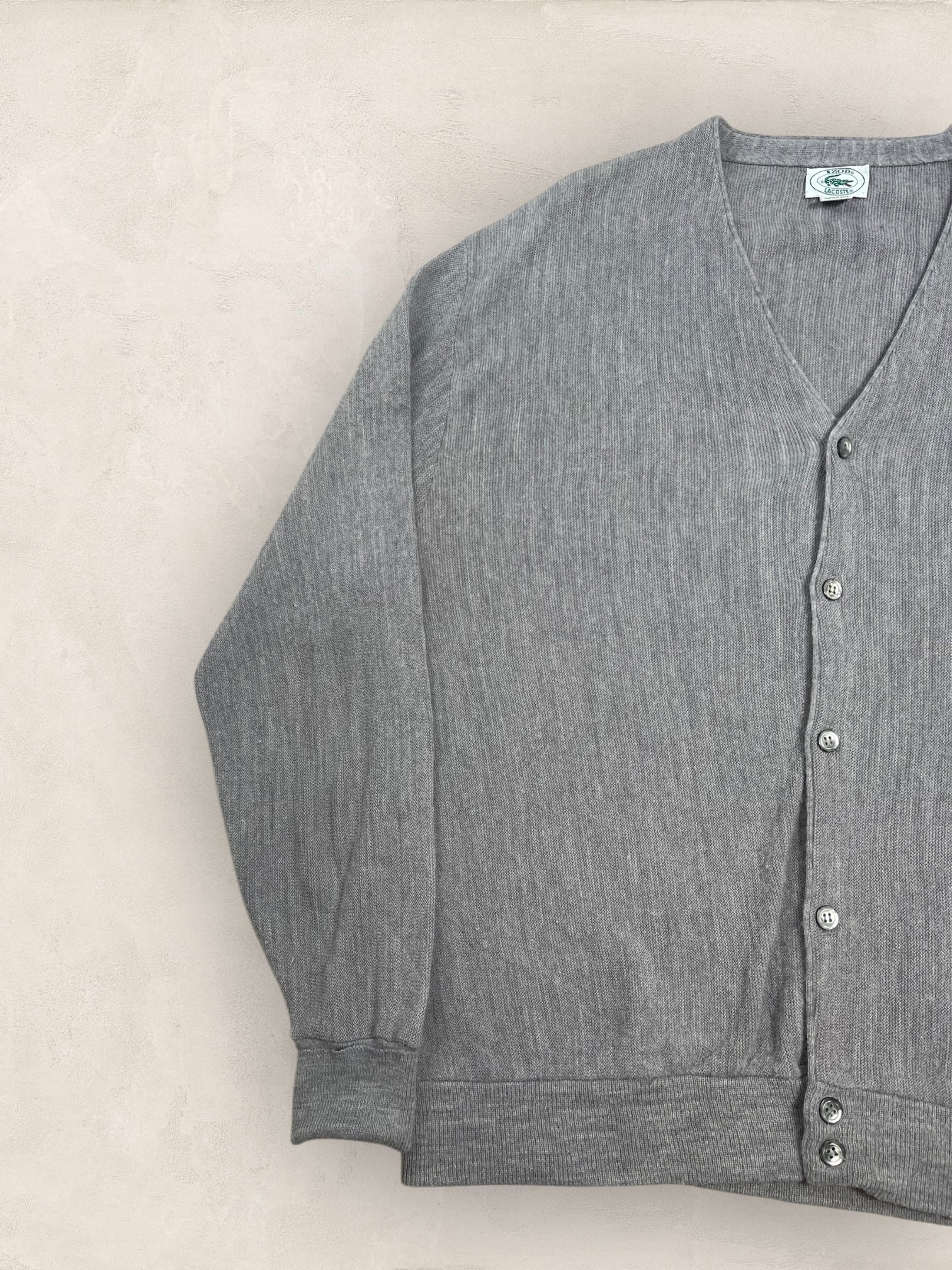 Cardigan Homme Lacoste Gris XL Ref:3080 - Gris - XL - amifrip