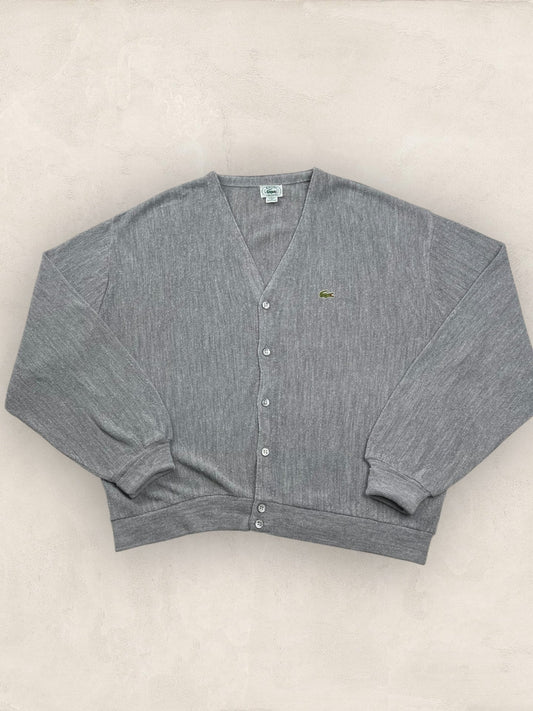 Cardigan Homme Lacoste Gris XL Ref:3130 - Gris - XL - amifrip