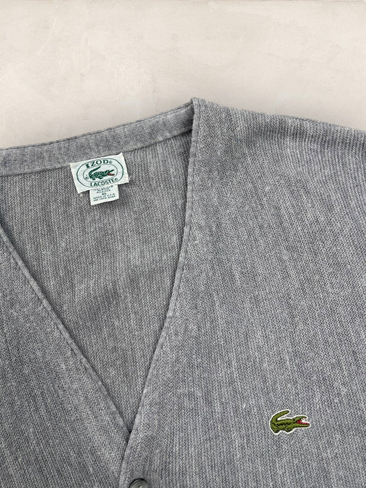 Cardigan Homme Lacoste Gris XL Ref:3130 - Gris - XL - amifrip