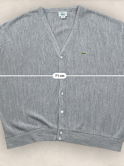 Cardigan Homme Lacoste Gris XL Ref:3130 - Gris - XL - amifrip
