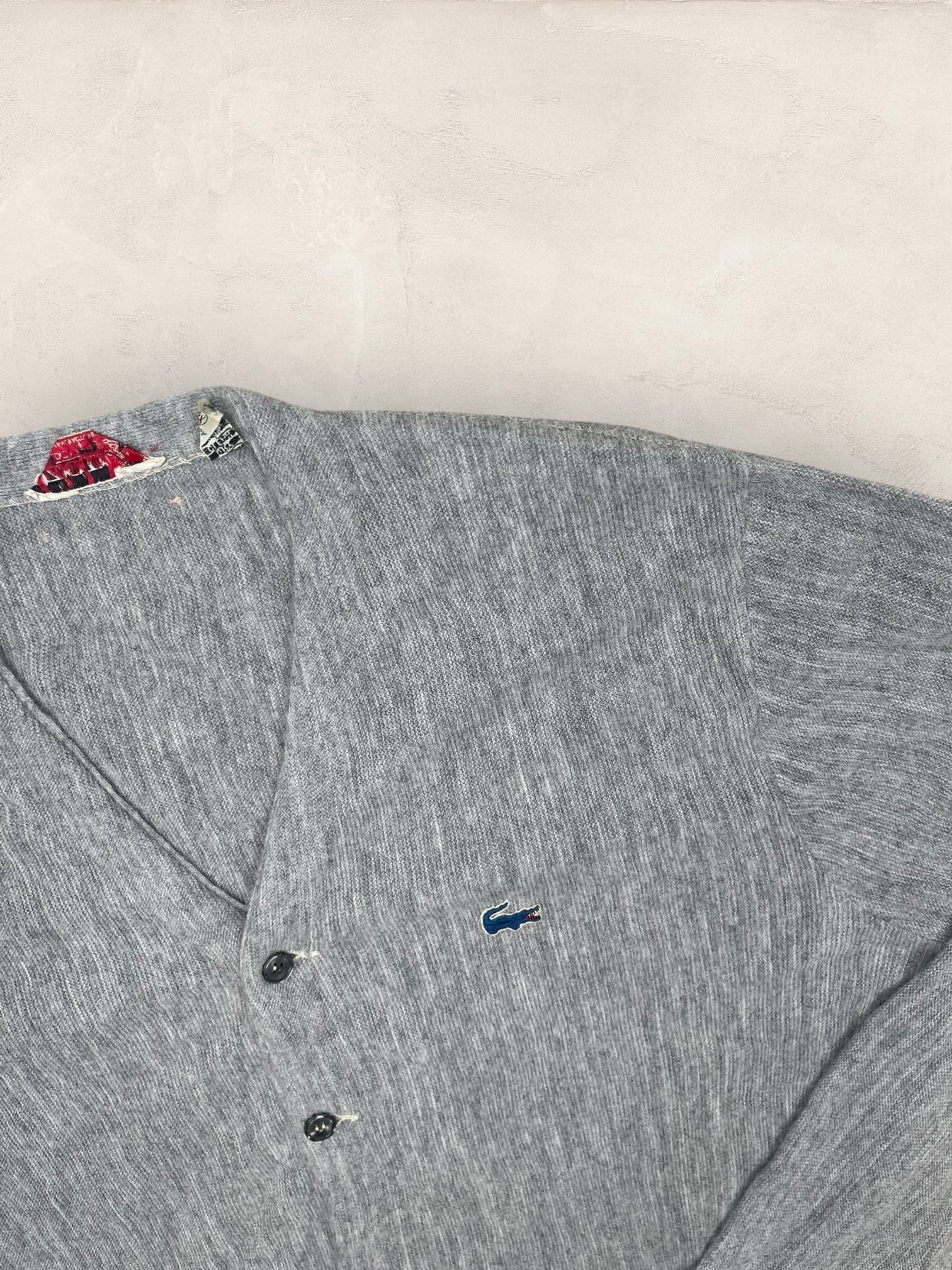 Cardigan Homme Lacoste Gris XL Ref:3272 - Gris - XL - amifrip