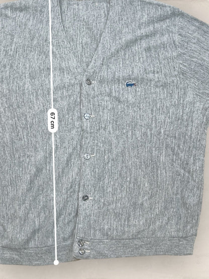 Cardigan Homme Lacoste Gris XL Ref:3272 - Gris - XL - amifrip