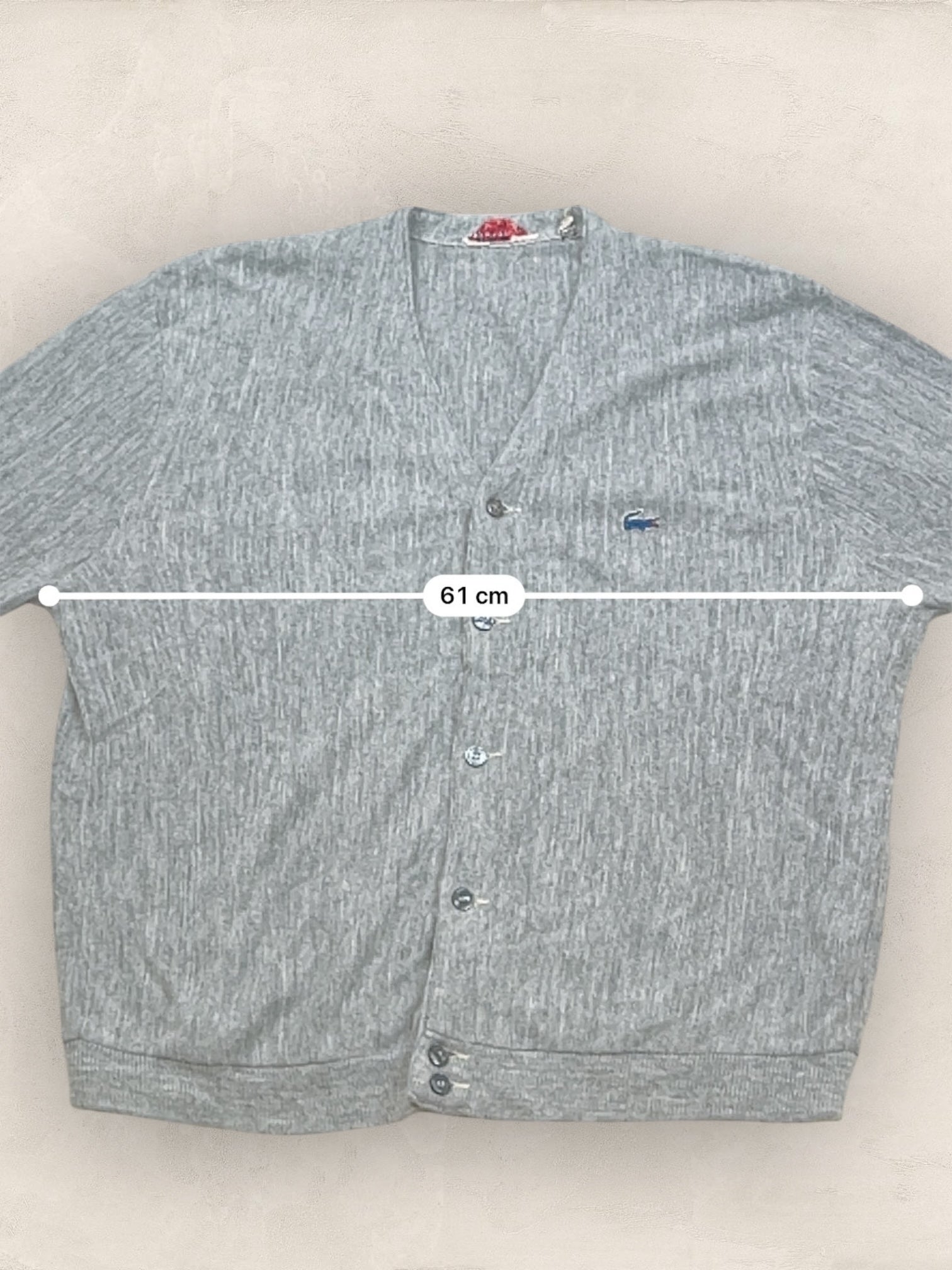 Cardigan Homme Lacoste Gris XL Ref:3272 - Gris - XL - amifrip