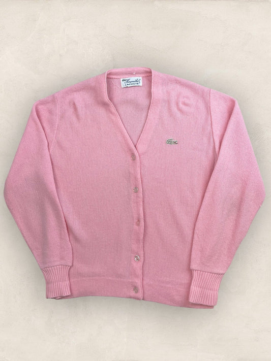 Cardigan Homme Lacoste Haymaker Rose S Ref:3300 - Rose - S - amifrip