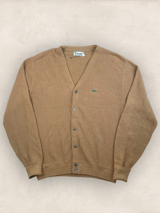 Cardigan Homme Lacoste Izod Beige L Ref:3337 - Beige - L - amifrip