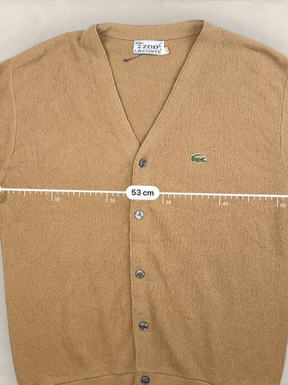 Cardigan Homme Lacoste Izod Beige L Ref:3337 - Beige - L - amifrip