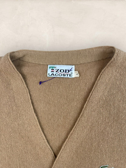 Cardigan Homme Lacoste Izod Beige L Ref:3337 - Beige - L - amifrip
