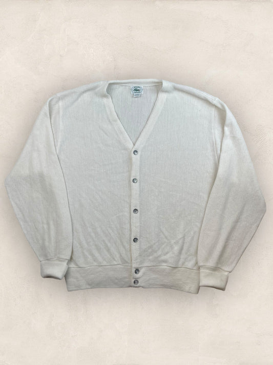 Cardigan Homme Lacoste Izod Blanc L Ref:3324 - Blanc - L - amifrip