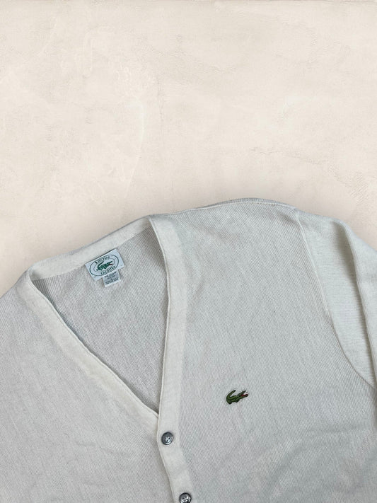 Cardigan Homme Lacoste Izod Blanc L Ref:3336 - Blanc - L - amifrip