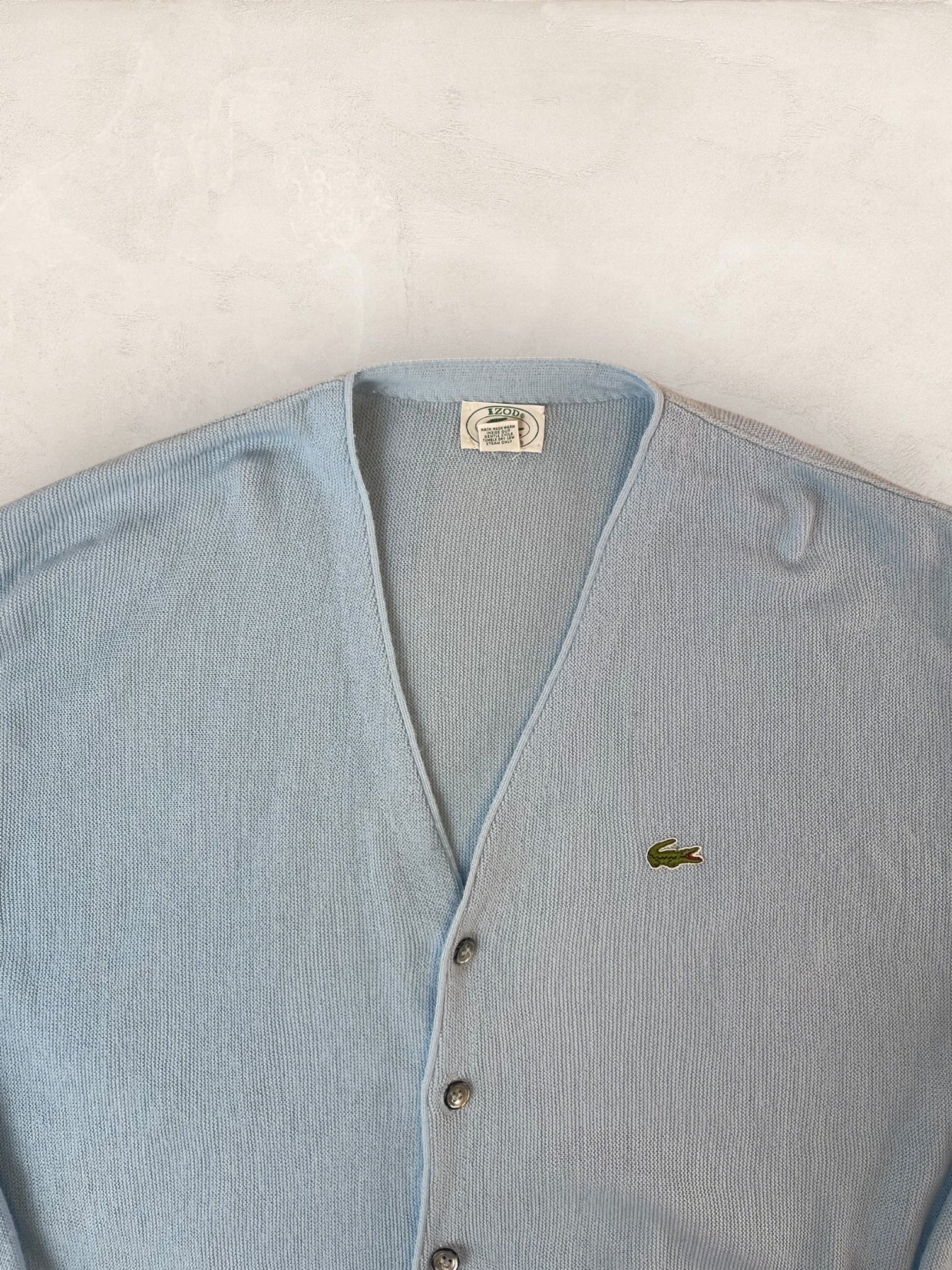 Cardigan Homme Lacoste Izod Bleu L Ref:3774 - Bleu - L - amifrip