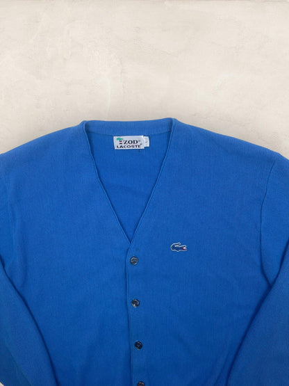 Cardigan Homme Lacoste Izod Bleu L Ref:3936 - Bleu - L - amifrip
