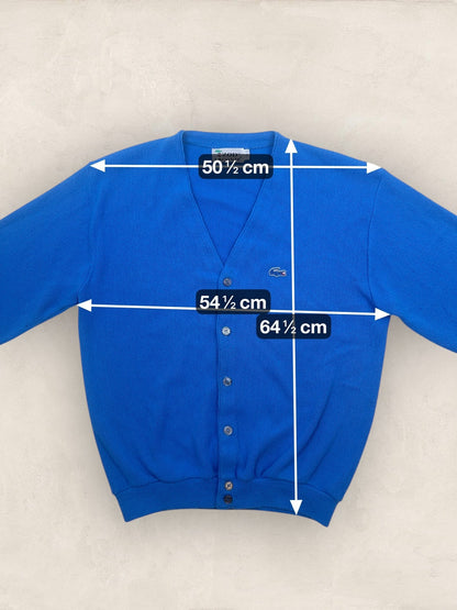 Cardigan Homme Lacoste Izod Bleu L Ref:3936 - Bleu - L - amifrip