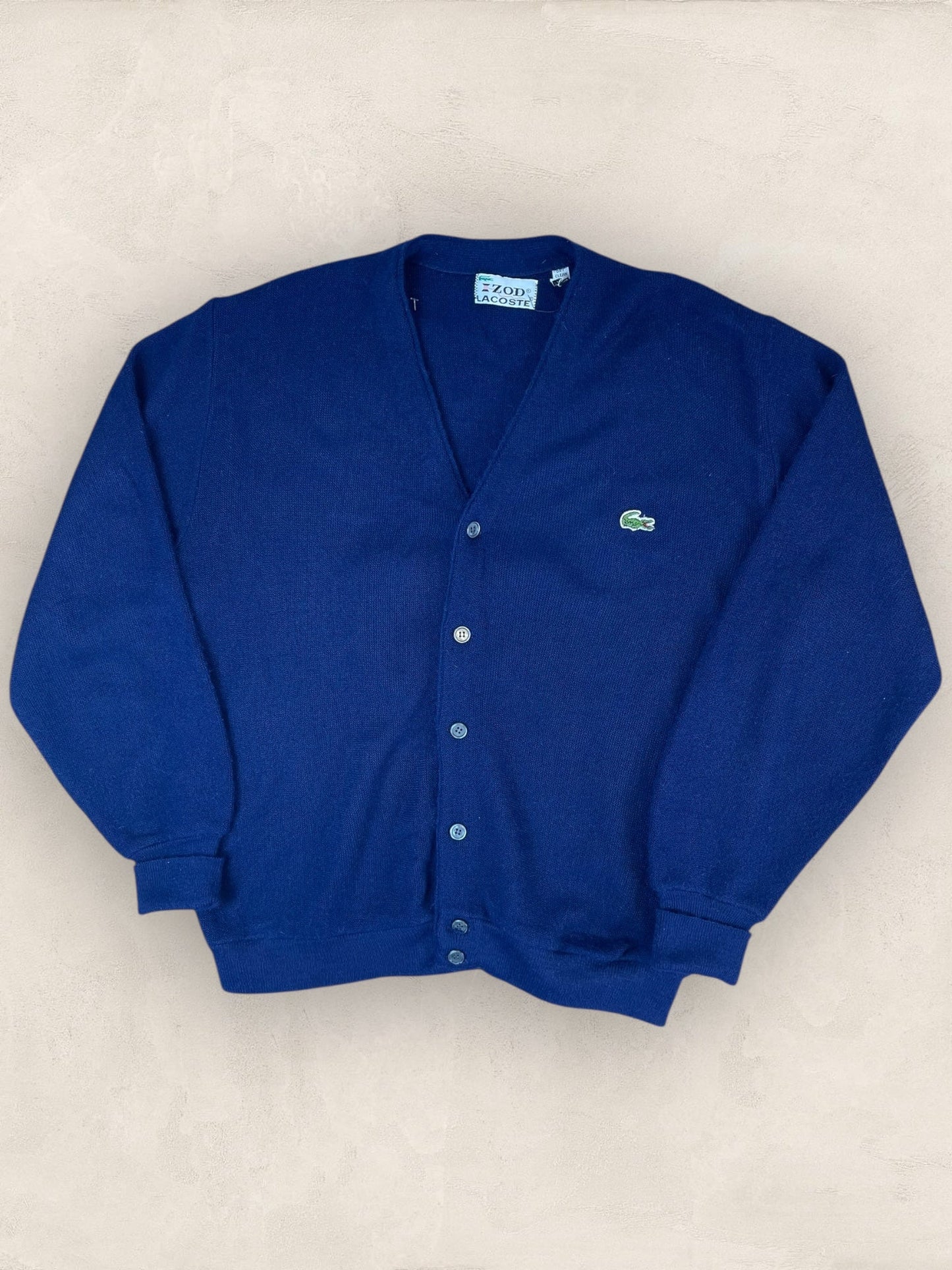 Cardigan Homme Lacoste Izod Bleu Marine L Ref:3821 - Bleu Marine - L - amifrip