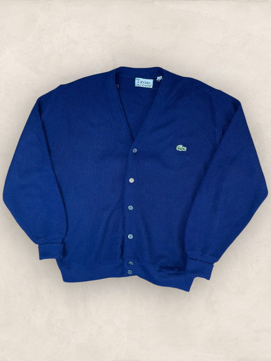 Cardigan Homme Lacoste Izod Bleu Marine L Ref:3821 - Bleu Marine - L - amifrip