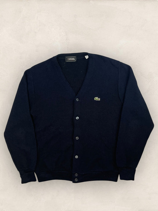 Cardigan Homme Lacoste Izod Bleu Marine M Ref:3320 - Bleu Marine - M - amifrip
