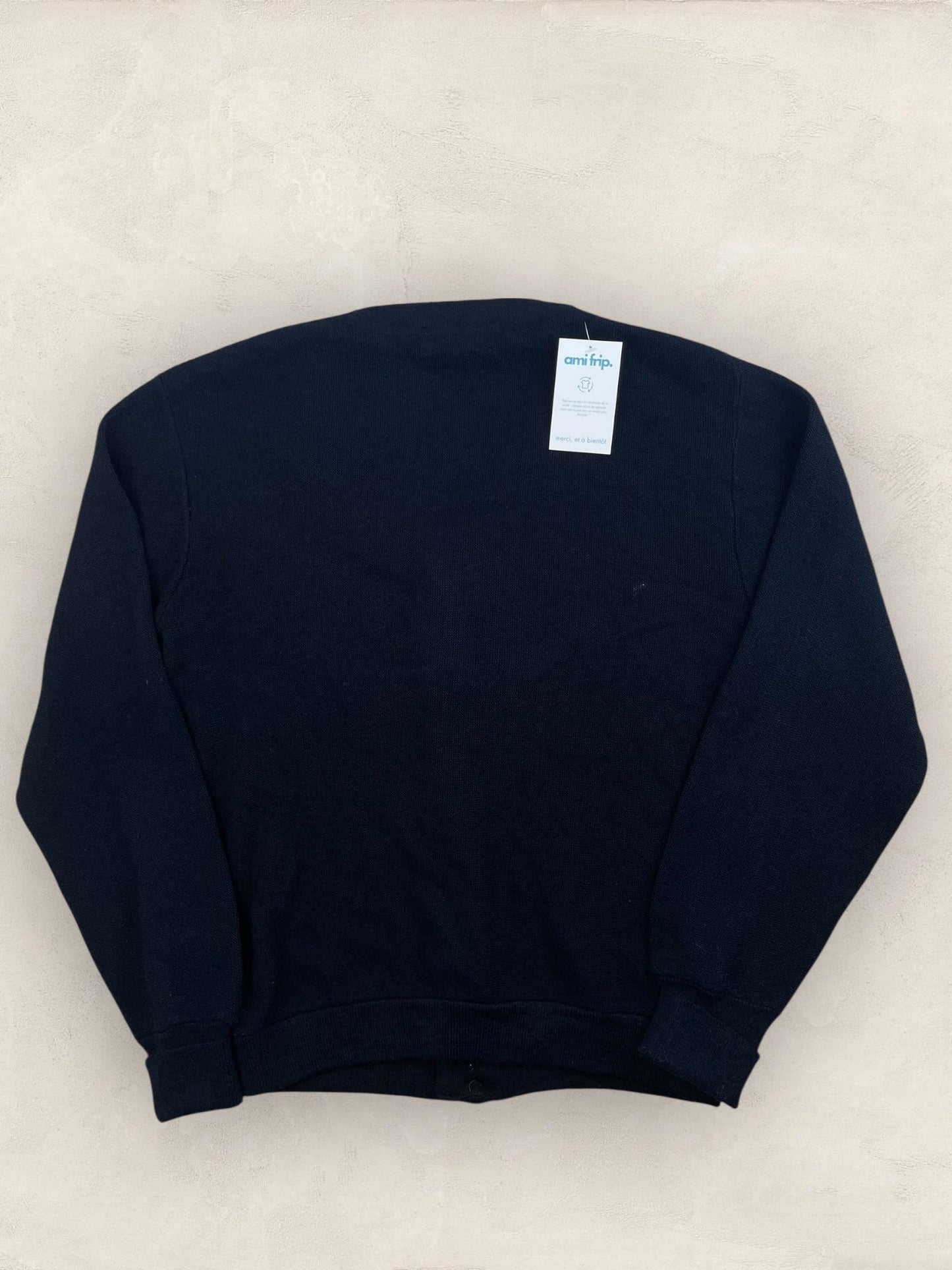 Cardigan Homme Lacoste Izod Bleu Marine M Ref:3320 - Bleu Marine - M - amifrip