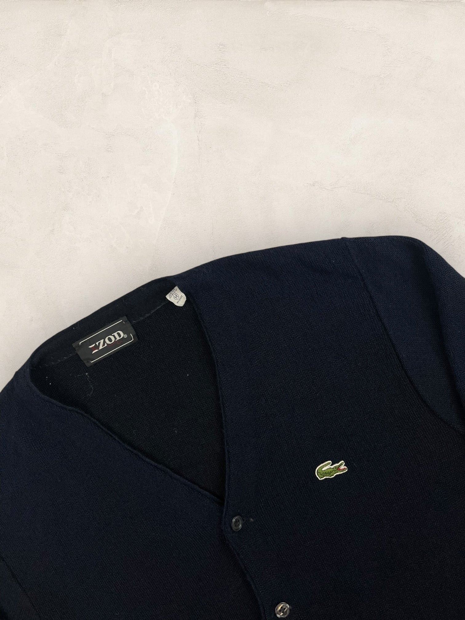 Cardigan Homme Lacoste Izod Bleu Marine M Ref:3320 - Bleu Marine - M - amifrip