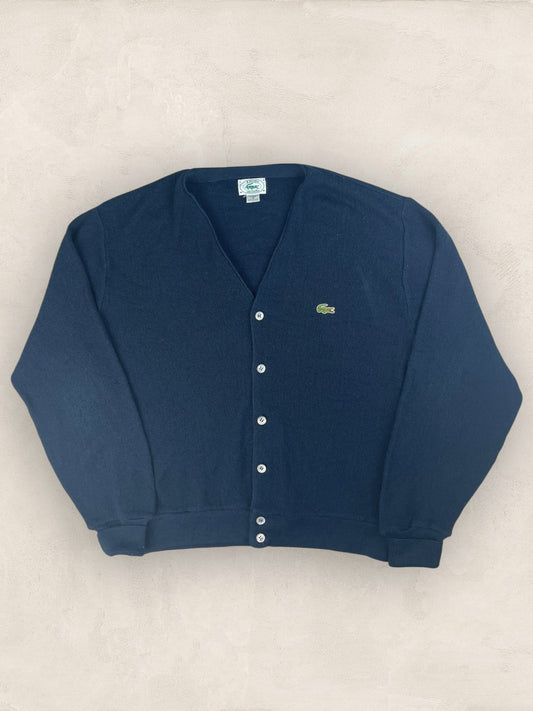 Cardigan Homme Lacoste Izod Bleu Marine M Ref:3340 - Bleu Marine - M - amifrip