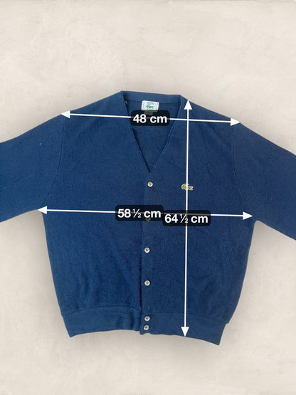 Cardigan Homme Lacoste Izod Bleu Marine M Ref:3781 - Bleu Marine - M - amifrip