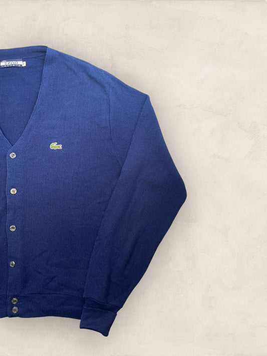 Cardigan Homme Lacoste Izod Bleu Marine XL Ref:3284 - Bleu Marine - XL - amifrip