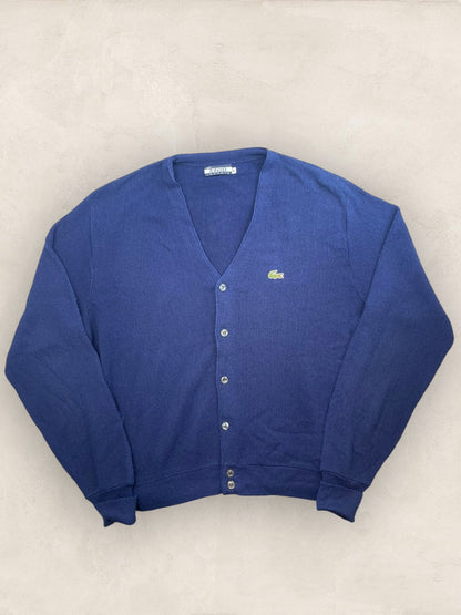 Cardigan Homme Lacoste Izod Bleu Marine XL Ref:3284 - Bleu Marine - XL - amifrip