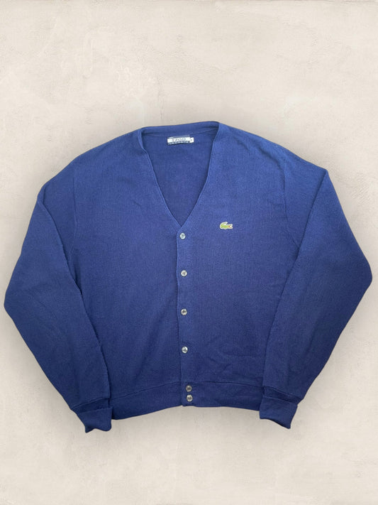 Cardigan Homme Lacoste Izod Bleu Marine XL Ref:3284 - Bleu Marine - XL - amifrip