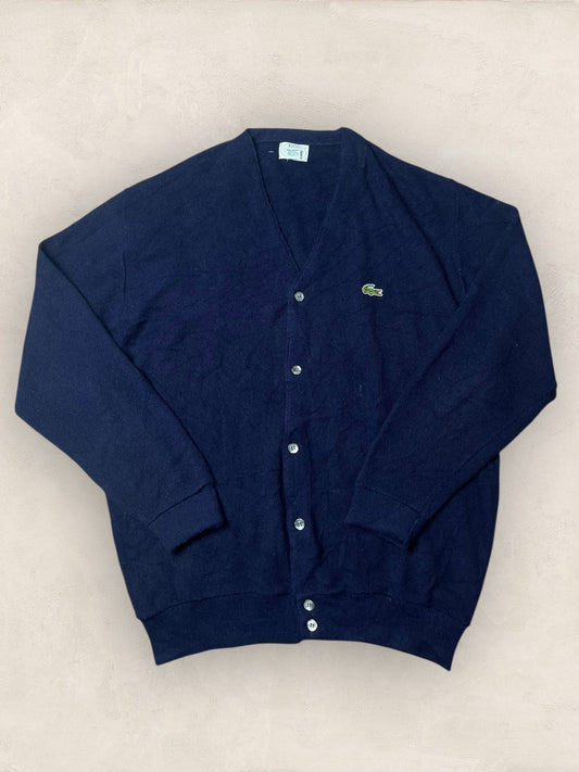 Cardigan Homme Lacoste Izod Bleu Marine XL Ref:3866 - Bleu Marine - XL - amifrip