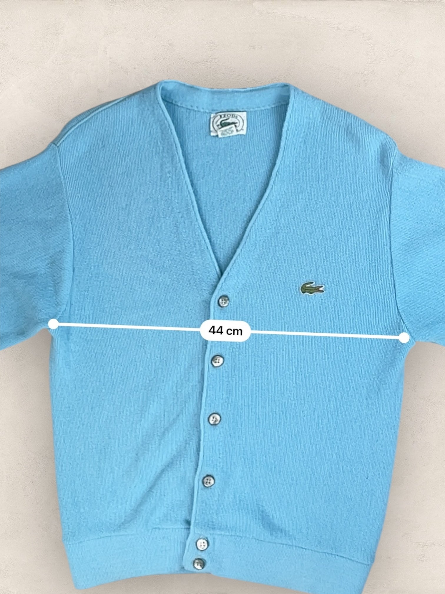 Cardigan Homme Lacoste Izod Bleu S Ref:3341 - Bleu - S - amifrip