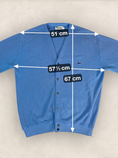 Cardigan Homme Lacoste Izod Bleu XL Ref:3880 - Bleu - XL - amifrip
