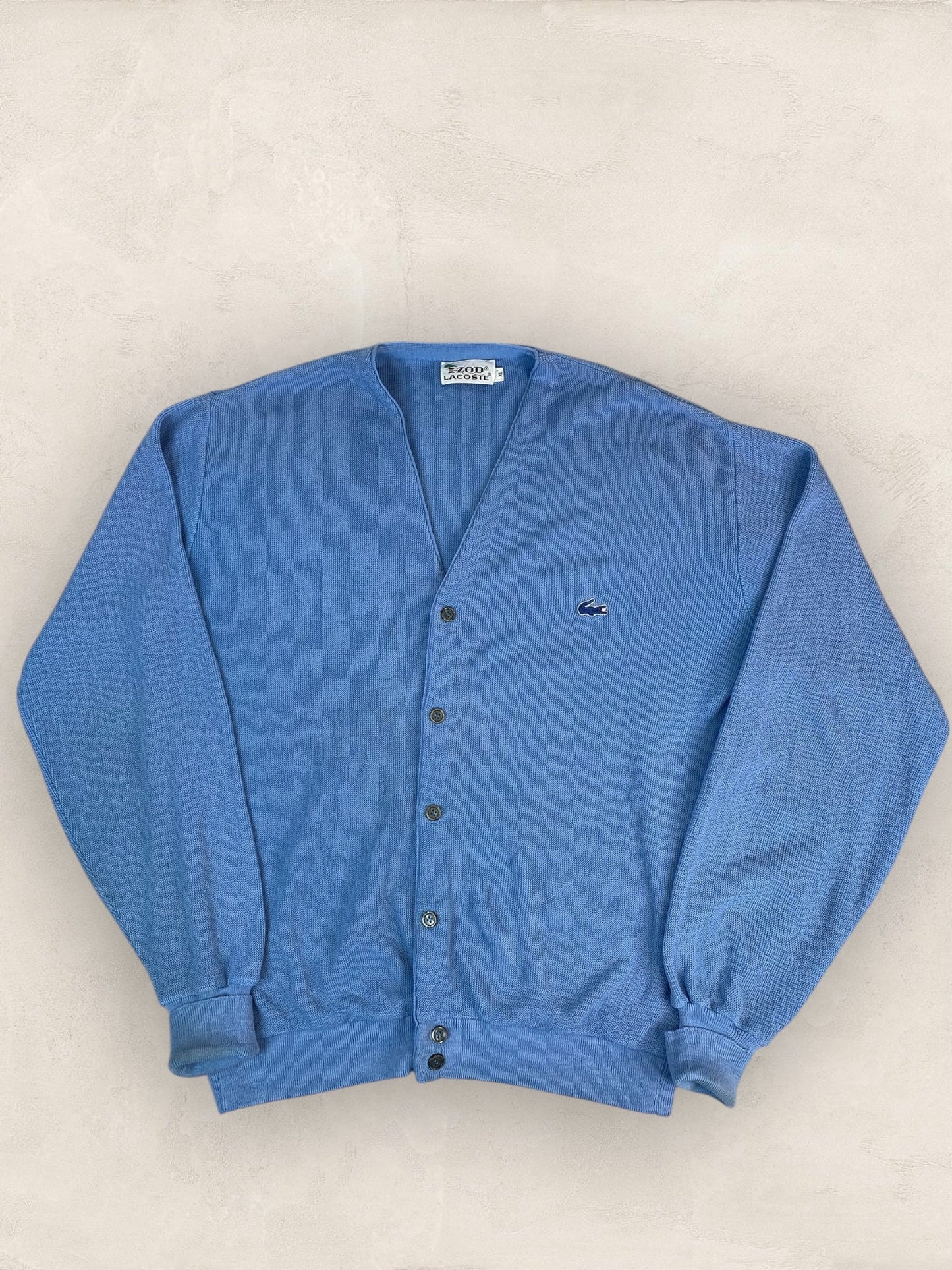 Cardigan Homme Lacoste Izod Bleu XL Ref:3880 - Bleu - XL - amifrip