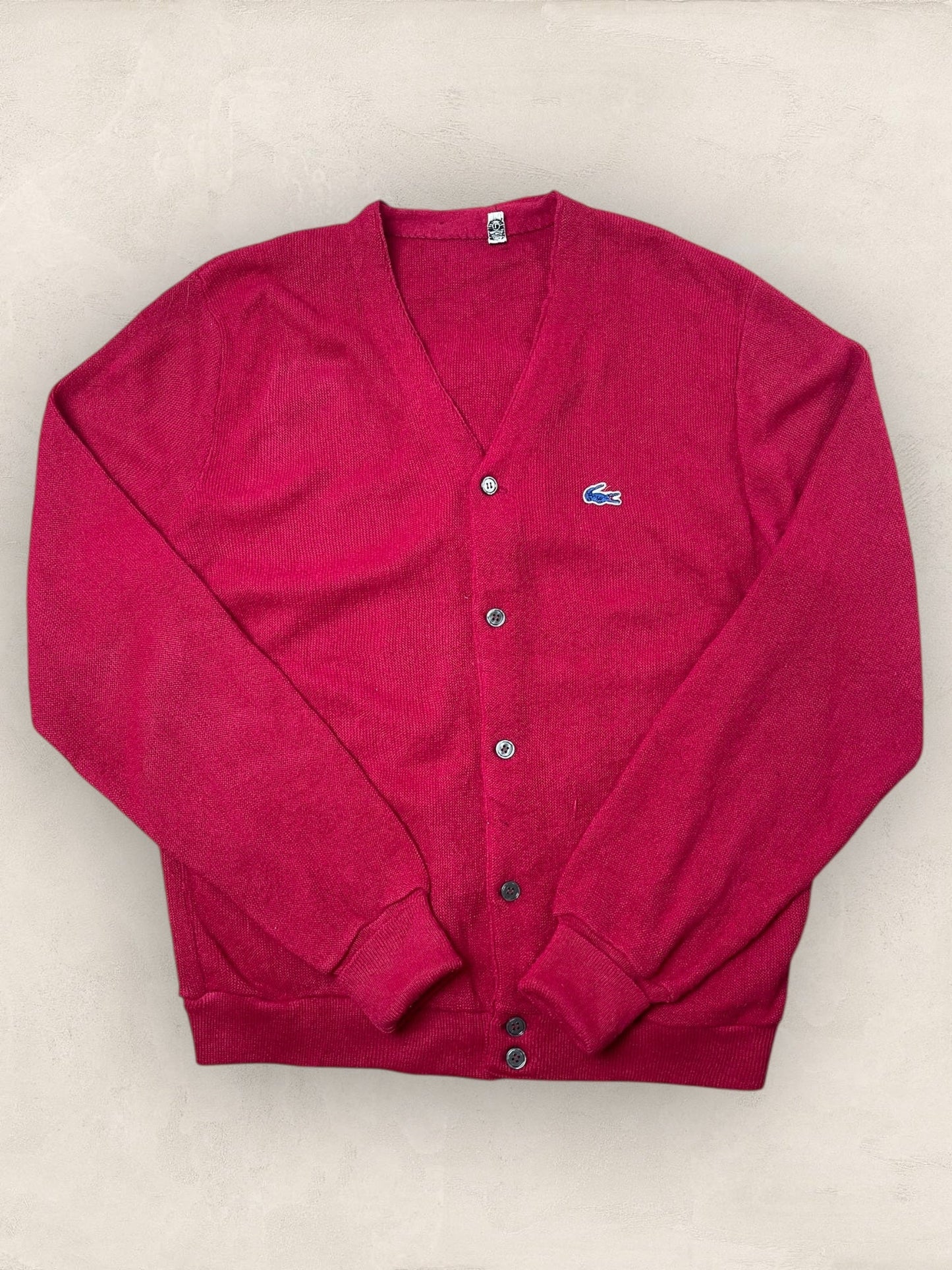 Cardigan Homme Lacoste Izod Bordeaux L Ref:3861 - Bordeaux - L - amifrip