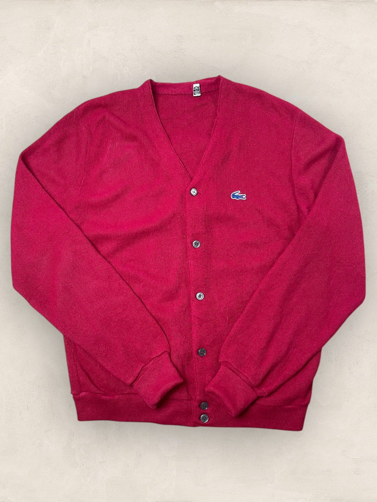Cardigan Homme Lacoste Izod Bordeaux L Ref:3861 - Bordeaux - L - amifrip