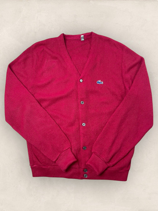 Cardigan Homme Lacoste Izod Bordeaux L Ref:3861 - Bordeaux - L - amifrip