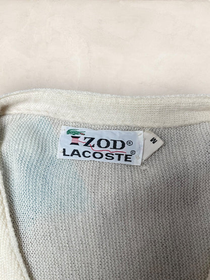 Cardigan Homme Lacoste Izod Creme M Ref:3855 - Creme - M - amifrip