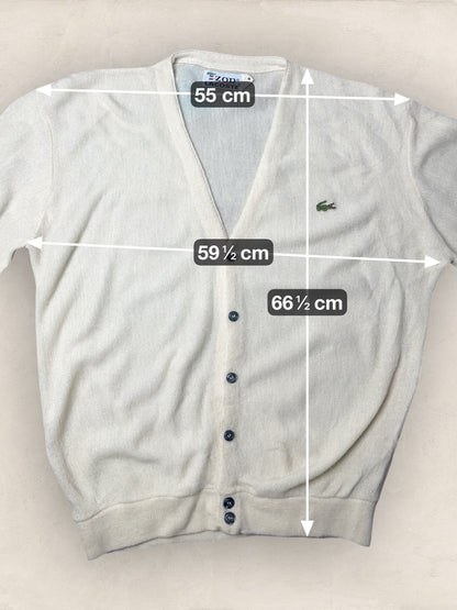 Cardigan Homme Lacoste Izod Creme M Ref:3855 - Creme - M - amifrip