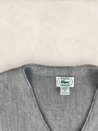 Cardigan Homme Lacoste Izod Gris L Ref:3331 - Gris - L - amifrip