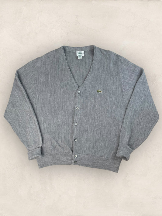 Cardigan Homme Lacoste Izod Gris L Ref:3331 - Gris - L - amifrip