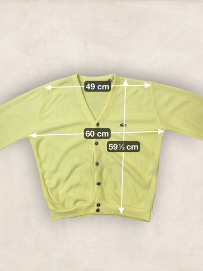 Cardigan Homme Lacoste Izod Jaune L Ref:3964 - Jaune - L - amifrip