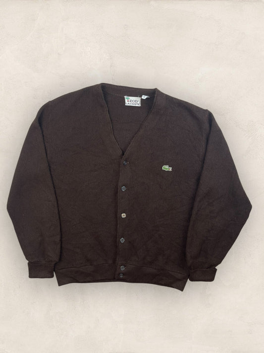 Cardigan Homme Lacoste Izod Marron M Ref:3316 - Marron - M - amifrip