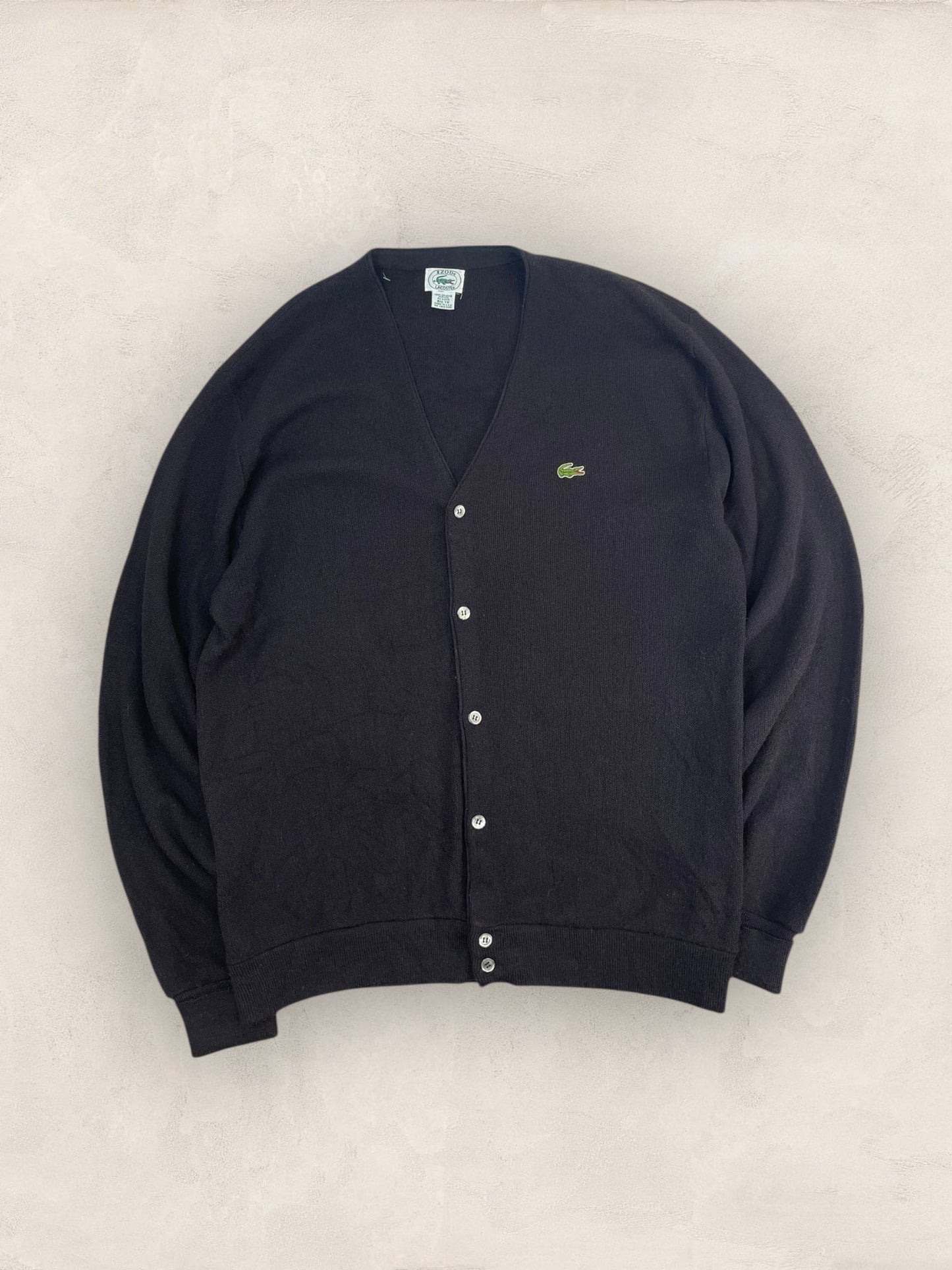 Cardigan Homme Lacoste Izod Noir 2XL Ref:3992 - NOIR - 2XL - amifrip