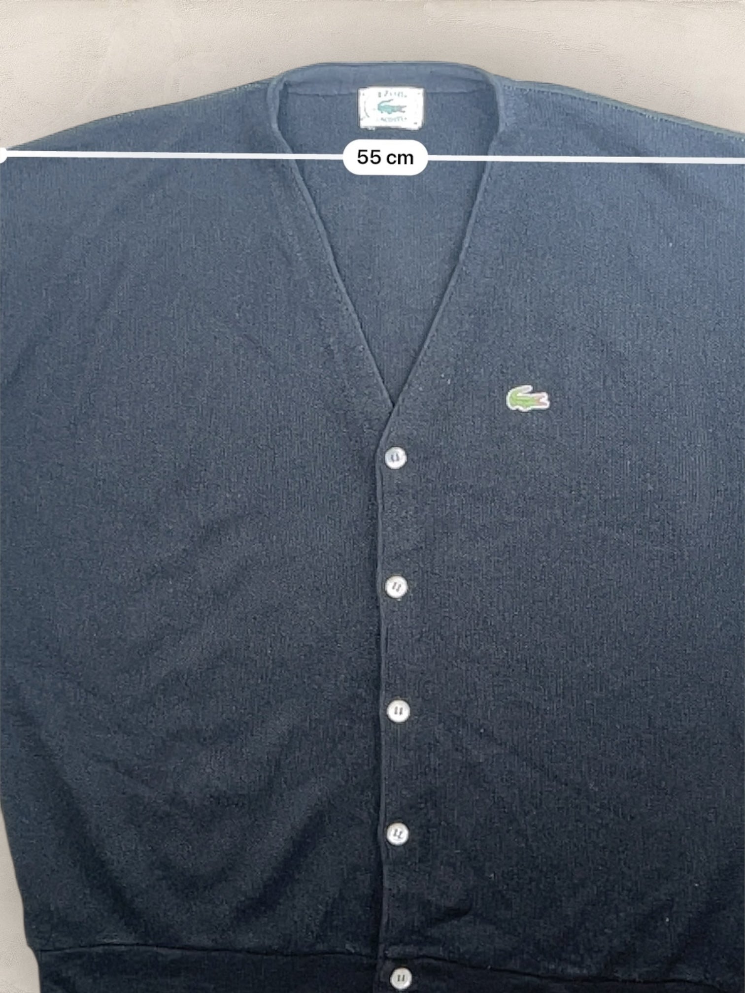 Cardigan Homme Lacoste Izod Noir L Ref:3285 - Noir - L - amifrip