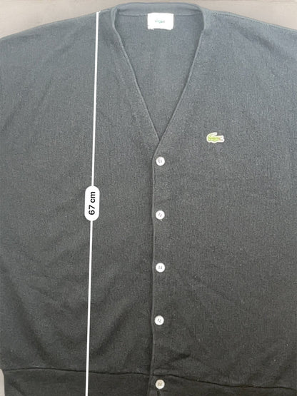 Cardigan Homme Lacoste Izod Noir L Ref:3285 - Noir - L - amifrip