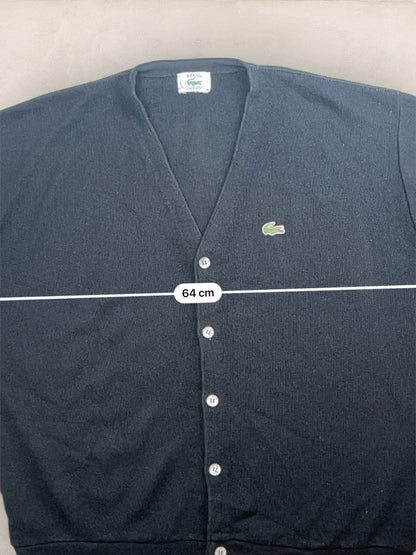 Cardigan Homme Lacoste Izod Noir L Ref:3285 - Noir - L - amifrip
