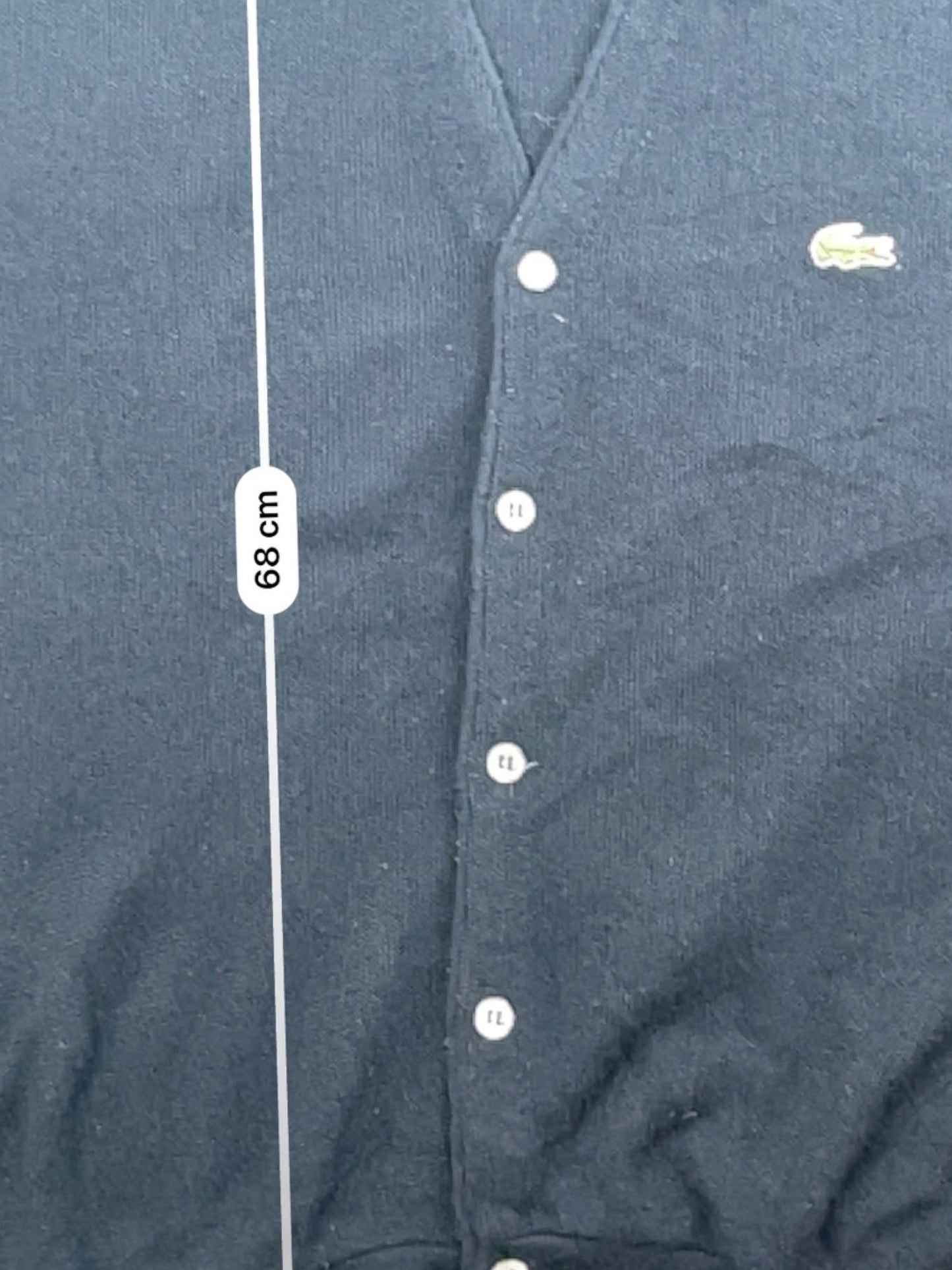 Cardigan Homme Lacoste Izod Noir XL Ref:3296 - Noir - XL - amifrip